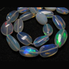 7 inches - Most Beautifull Amazing - AAAAAAA - Tope Grade Quality Ethiopian OPAL - Smooth Polished Nuggest huge Size 8 - 11 mm long
